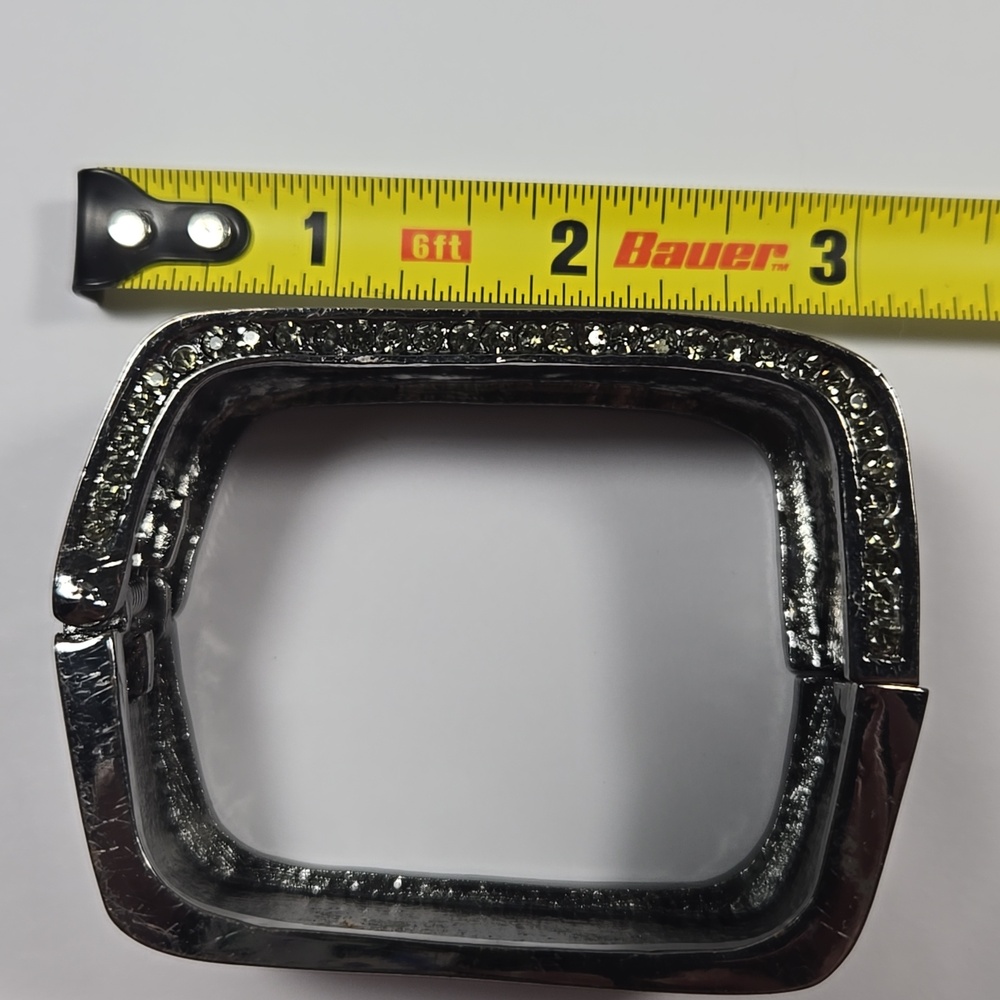 Silver Tone Crystal Bracelet - Picture 17 of 17
